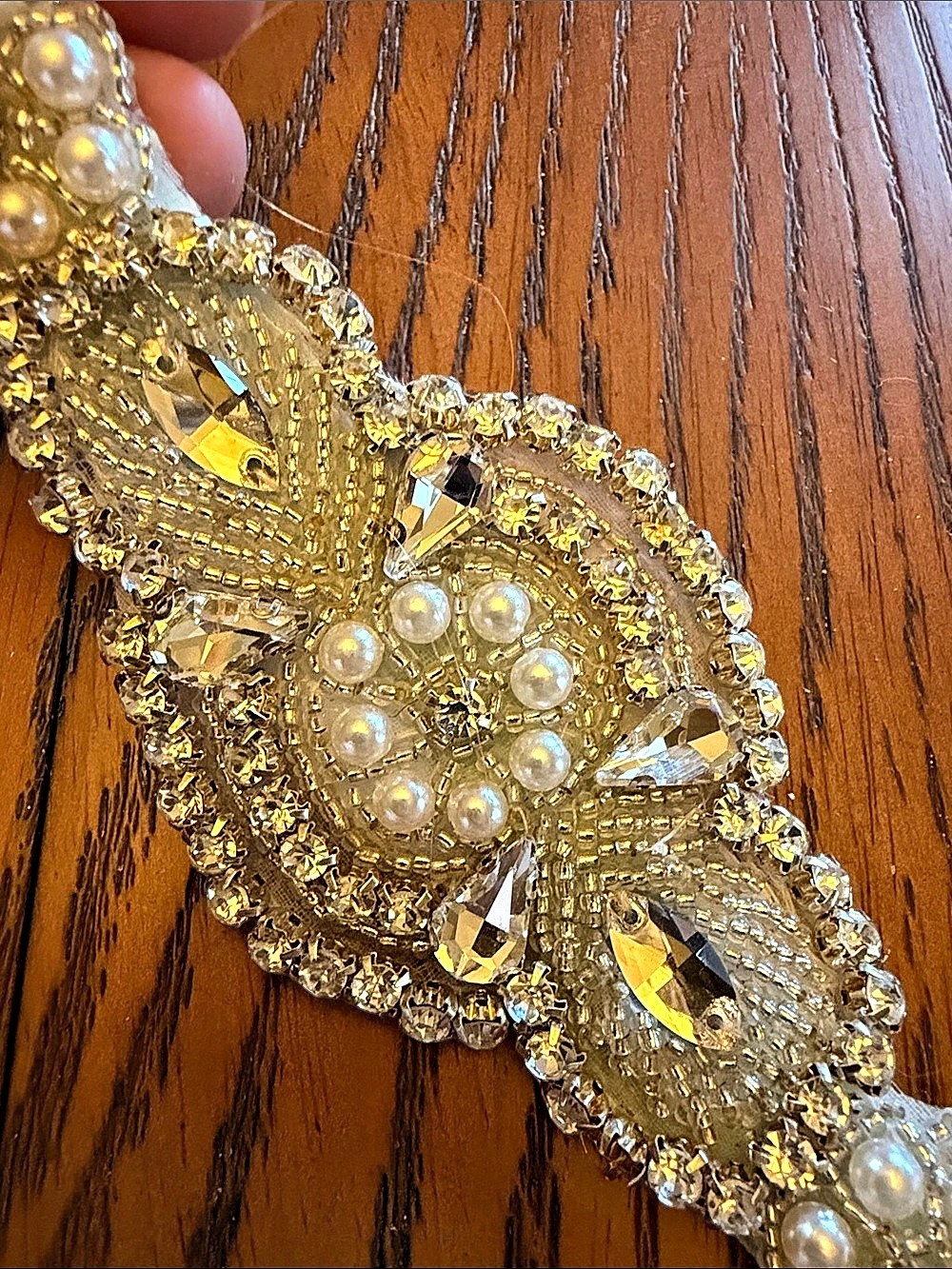 Embellished Rhinestone Hair Accessory - Picture 4 of 4